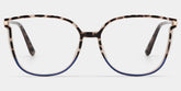 Rodz Tortoise-Blue Eyeglasses with Designer Frame