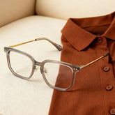 Eve Women's Rectangle Frame Glasses with Brown Color | ZEELOOL