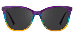 Gage Butterfly Colorful Color Frame Glasses for Women | Zeelool