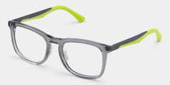 Glide Gray Green Frame Glasses with Square Frame Online | ZEELOOL