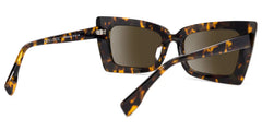 Newell Rectangle Tortoise Sunglasses | Trendy & Classic Style