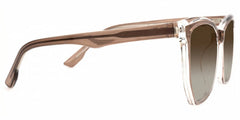 Libby Geometric Brown Thin Frame Glasses | Zeelool