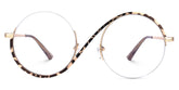 Flozif Tortoise Round Frame Glasses deals -Zeelool