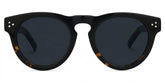 Malloy Round Black and Tortoise Eyeglasses and Frames