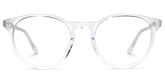 Kasey Round Clear Glasses | Zeelool Glasses