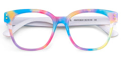 Dante Eyeglasses in Square Multicolor Frame | Zeelool