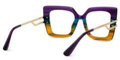 Designer Poutine Glasses in Mixed-Materials Full-frame