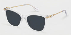 Westley thin clear frame glasses with Butterfly Frame Online | ZEELOOL