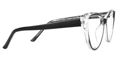Tarun Cateye Black Glasses | Zeelool Glasses