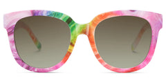 Multicolor Square Frame Glasses - Harrell on Sale | Zeelool