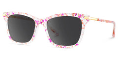 Eliot Rectangle Eyewear with Pink