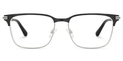 Marshall Gray Rectangle Prescription Glasses | Zeelool