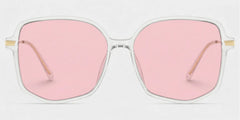 Payton Geometric Clear Eyeglasses | Zeelool Optical