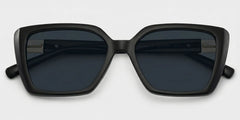 Emery Black Full Rim Geometric Eyeglasses | ZEELOOL