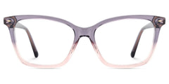 Theo Acetate Two-tone Frame Glasses with Square Shape | Zeelool