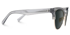 Charlene Browline Gray Sunglasses and Cateye Frames