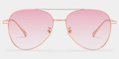 Cher Metal Rose Gold Aviator Sunglasses | ZEELOOL x Prabal Gurung