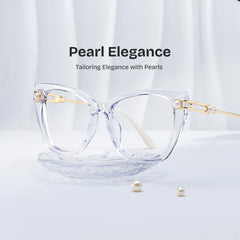 Victor Eyeglasses in Cat eye Clear Frame | Zeelool