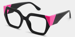 Viva Black Frame Glasses with Square Frame Online | ZEELOOL