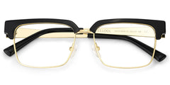 Black Browline Frame Glasses - Gerena on Sale | Zeelool