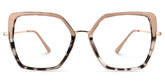 Geometric Keller Two-Tone Glasses deals -Zeelool Glasses