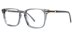 Square Kornelia Gray Glasses on sale -Zeelool Glasses