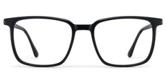 Rectangle Black Eyeglasses- Aidan Acetate Frame Glasses