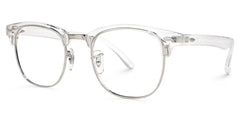Hacker Browline Clear Glasses | Zeelool Glasses