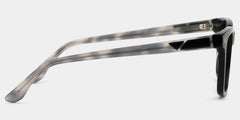 Rectangle Black Eyeglasses- Travis Acetate Frame Glasses