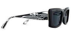 Orduno Black Rectangle Shape Eyeglasses | Zeelool