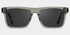 Rectangle Gray Green Eyeglasses- Henry Acetate Frame Glasses