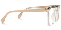 Misty Square Pink Glasses