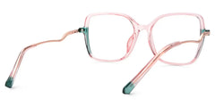 Rendon Square Pink Glasses