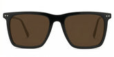 Frantz Thin Black Square Glasses For Men | Zeelool