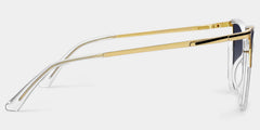 Cat eye Yomary Clear Frame Glasses | Zeelool