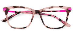 Eliot Rectangle Eyewear with Tortoise