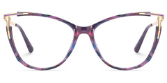 New Purple-Tortoise Color for Yomary Mixed-Material Eyeglasses | Zeelool Optical
