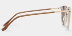Rodz Square Brown Eyeglasses and Thin Frames Glasses