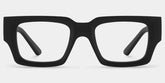 Black TR90 Rectangle Eyeglasses- Garza