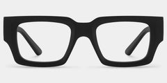 Black TR90 Rectangle Eyeglasses- Garza
