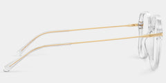 Payton Geometric Clear Eyeglasses | Zeelool Optical