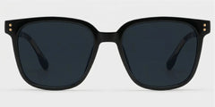 Donnalyn Black Square Natural Eyewear | ZEELOOL