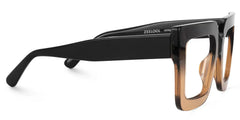 Brandon Brown Square Frame Glasses, Thick Tawny Frames
