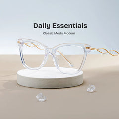 Mason Eyeglasses in Cat eye Clear Frame | Zeelool