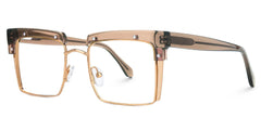 Designer Kiana Beige Frame Glasses | Zeelool