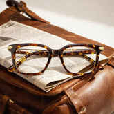 Thomas Tortoise Frame Glasses with Rectangle Frame Online | ZEELOOL