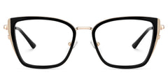 Juniper Eyeglasses in Square Black Frame | Zeelool