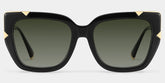 Dax Square Black Frame Eyeglasses for Women| ZEELOOL