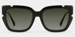 Dax Square Black Frame Eyeglasses for Women| ZEELOOL