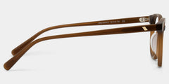 Allison Matte Brown Round Glasses for the Female | ZEELOOL